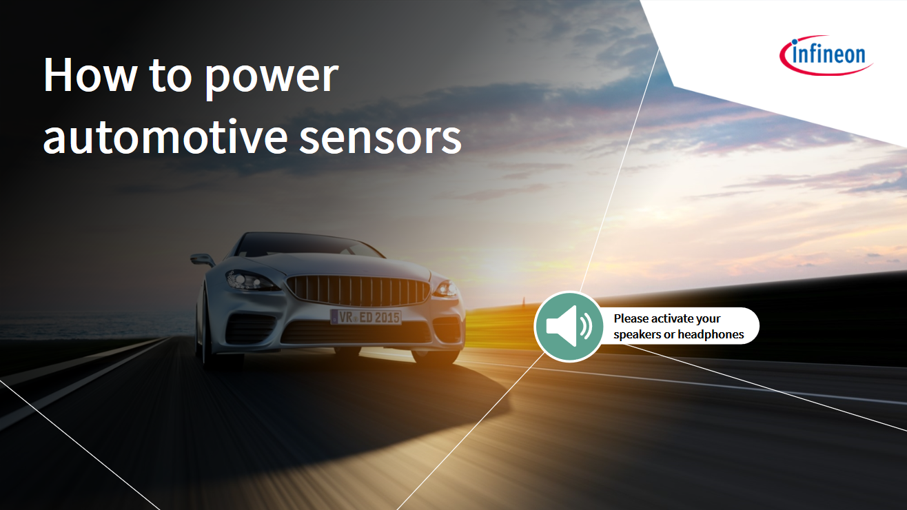 How to power automotive sensors