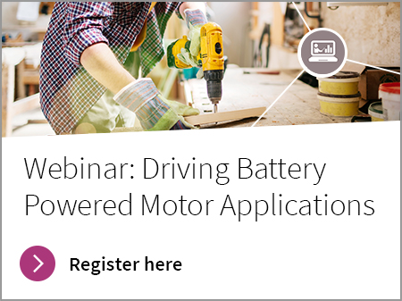 Infineon banner webinar 3-Phase driver and controller 