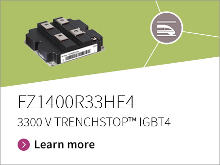 Promotion banner for FZ1400R33HE4 TRENCHSTOP IGBT4