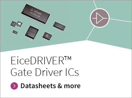 EiceDRIVER™ gate driver ICs for MOSFETs, IGBTs, SiC MOSFETs and GaN HEMTs