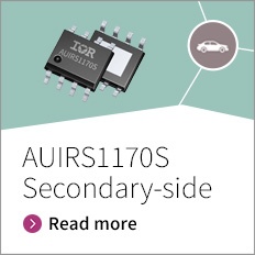 AUIRS1170S - First automotive qualified synchronous rectification control IC for high voltage DC/DC converter