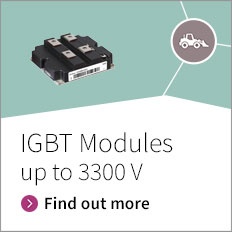 Slider button for IGBT Modules up to 3300 V
