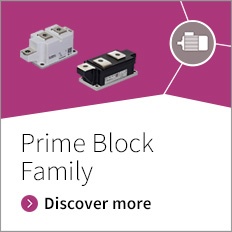 Bipolar high power thyristors and diodes Prime Block family