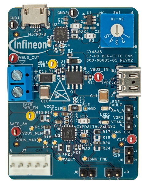 Infineon evaluation kit CY4535 BCR Lite