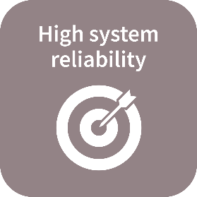 High system reliability
