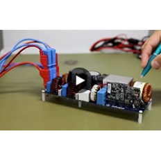 Infineon video GaN lab session 2.5 kW board