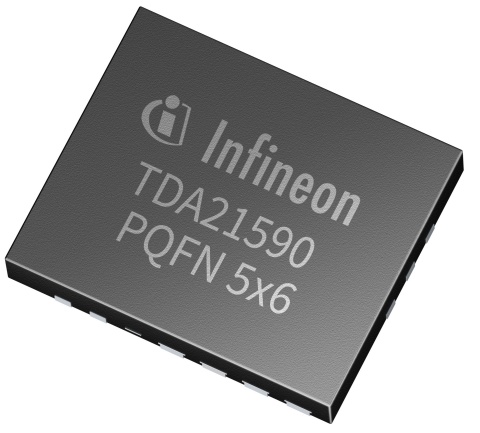 Infineon package picture Integrated Power Stage TDA21590