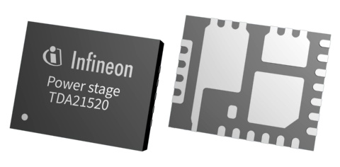 Infineon package picture TDA21520 IQFN-25-1-VIG