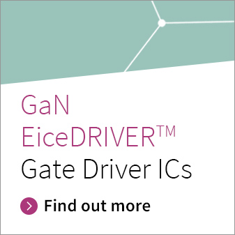 Infineon GaN EiceDRIVER™ gate driver ICs banner