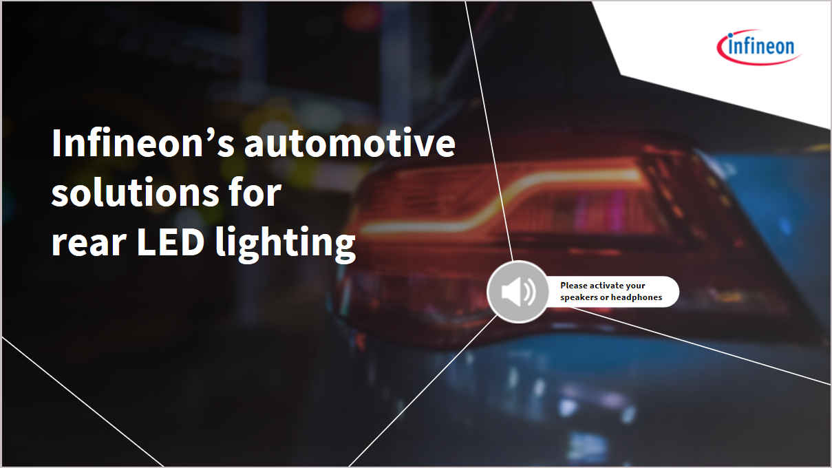 Infineon banner led driver training
