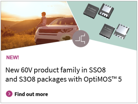 60V product family in SSO8 S3O8 packages with OptiMOS_5