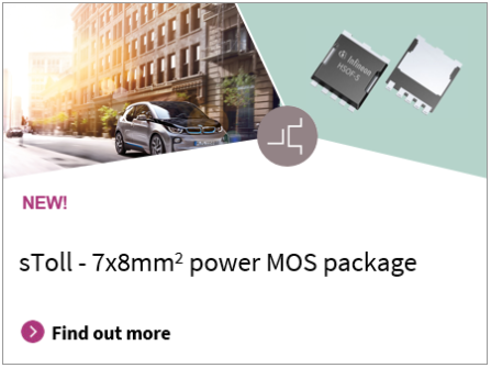 sTOll new 7x8 mm power MOS package
