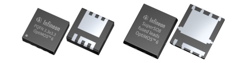 Infineon packages OptiMOS™ 6 power MOSFET 100 V in SuperSO8 and PQFN 3.3x3.3
