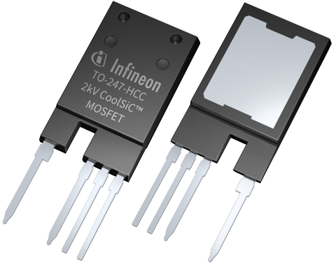 product picture for CoolSiC™ 2000 V SiC Trench MOSFET in TO-247-4-PLUS-HCC package