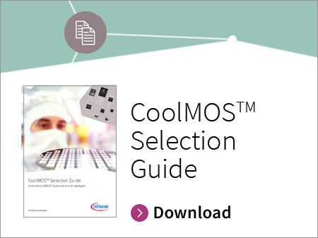 Infineon button CoolMOS™ Selection Guide