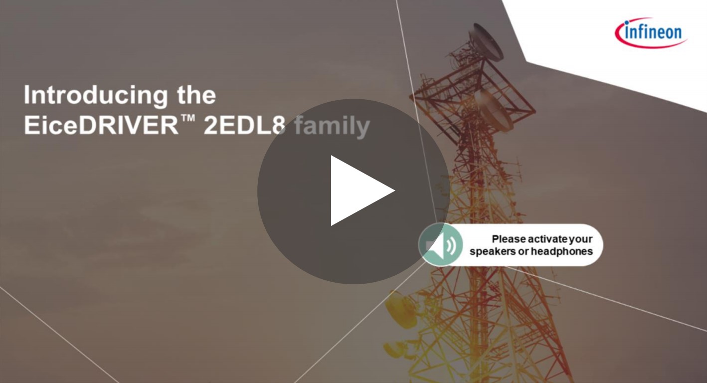 Infineon's eLearning Introducing EideDRIVER™ 2EDL8 family