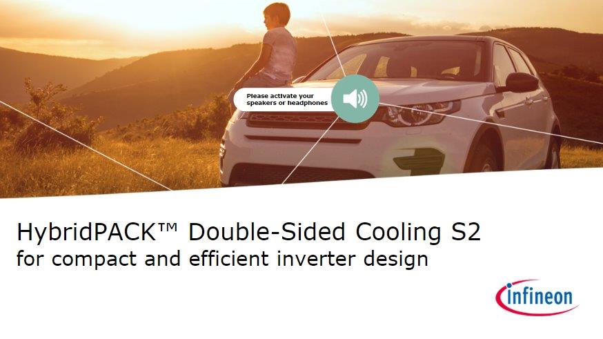 HybridPACK™ Double-Sided Cooling S2 for compact and efficient inverter design