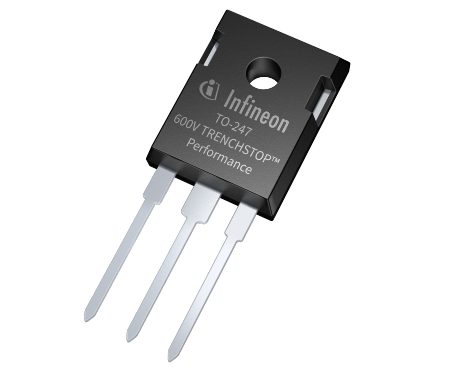   In a plug-and-play replacement the new TRENCHSTOP Performance IGBT from Infineon yields reduced losses of 7 percent at switching frequency of 8 kHz. An unmatched 11 percent lower total loss is delivered for switching frequency of 15 kHz.