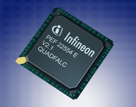 Infineon Introduces 4-Line T1/E1/J1 Framer and LIU Component with Smallest Footprint and Lowest Power Consumption