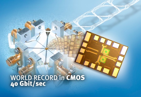 Infineon Technologies sets standards for high frequency communication ICs: More than 40 Gbit/s using CMOS technology for first time