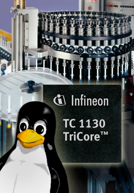 Infineon Announces Linux Capable 32-bit Microcontroller; Expands TriCore Processor Family with Chip for Industrial and Communications Applications