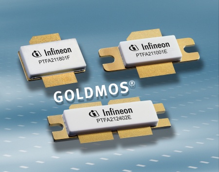 Infineon Introduces Next-Generation GOLDMOS® Technology and High-Power RF Transistors Optimized for Applications Requiring High Linear Efficiency
