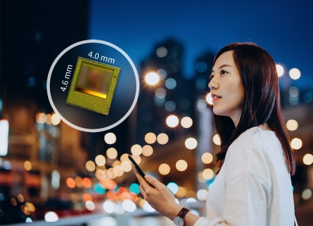 The new REAL3 ToF chip enables better photography results with a faster autofocus in low-light conditions or perfect night mode portraits based on picture segmentation.