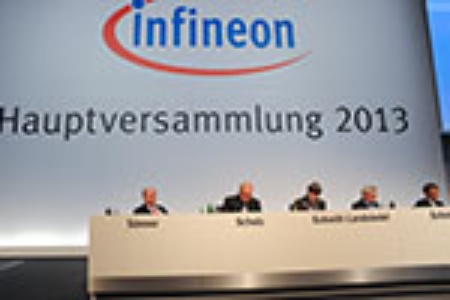 Infineon Supervisory Board: Dr. Eckart Sünner, Jürgen Scholz, Prof. Dr. rer. nat. Doris Schmitt-Landsiedel, Gerd Schmidt, Dr. Manfred Puffer (left to right)