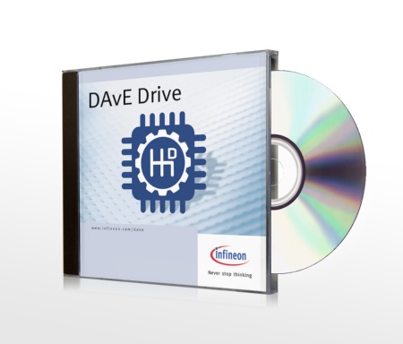 DAvE (Digital Application Virtual Engineer) Drive is Infineon's application code generator for the company's 8-bit (XC886/8) and 16-bit (XC164CM/CS) MCU families.  It provides initialization, configuration and driver code to ease programming.<br><br>DAvE (Digital Application Virtual Engineer) Drive ist eine Software zur Generierung von Applikationscode für Motorsteuerungen für Infineons 8-Bit- (XC886 und XC888) und 16-Bit-Mikrocontroller (XC164CM und XC164CS). Sie unterstützt bei der Initialisierung, Konfiguration und Erstellung des Treiber-Codes und ermöglicht so eine einfache Programmierung. 
