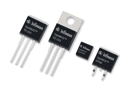 The 200V and 250V devices of Infineon's OptiMOS(tm) power MOSFET family enhance energy efficiency of 48V systems, DC-DC converters, uninterruptable power supplies (UPS) and inverters for DC motor drives.