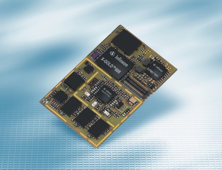 The Infineon XMM 6080 platform includes the HSDPA/EDGE baseband, power management, single chip 3.5G RF transceiver and is complemented by the complete HEDGE phone software suite.