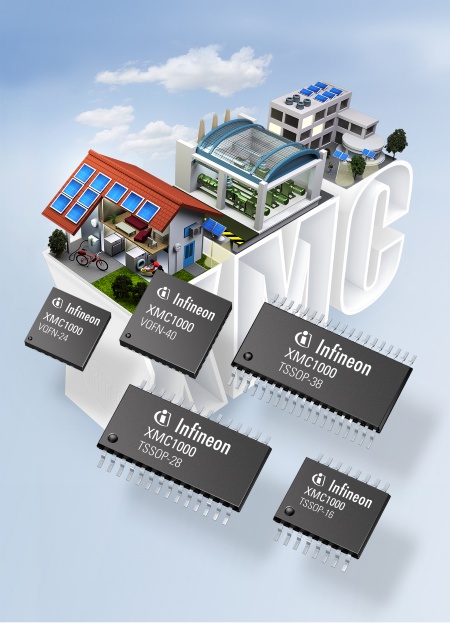 The 32-bit microcontroller family XMC1000 for low-end industrial applications offers 32-bit power for 8-bit prices. It addresses sensor and actuator applications, LED lighting, digital power conversion, such as uninterruptible power supplies, and simple motor drives, such as those used in household appliances, pumps and fans.