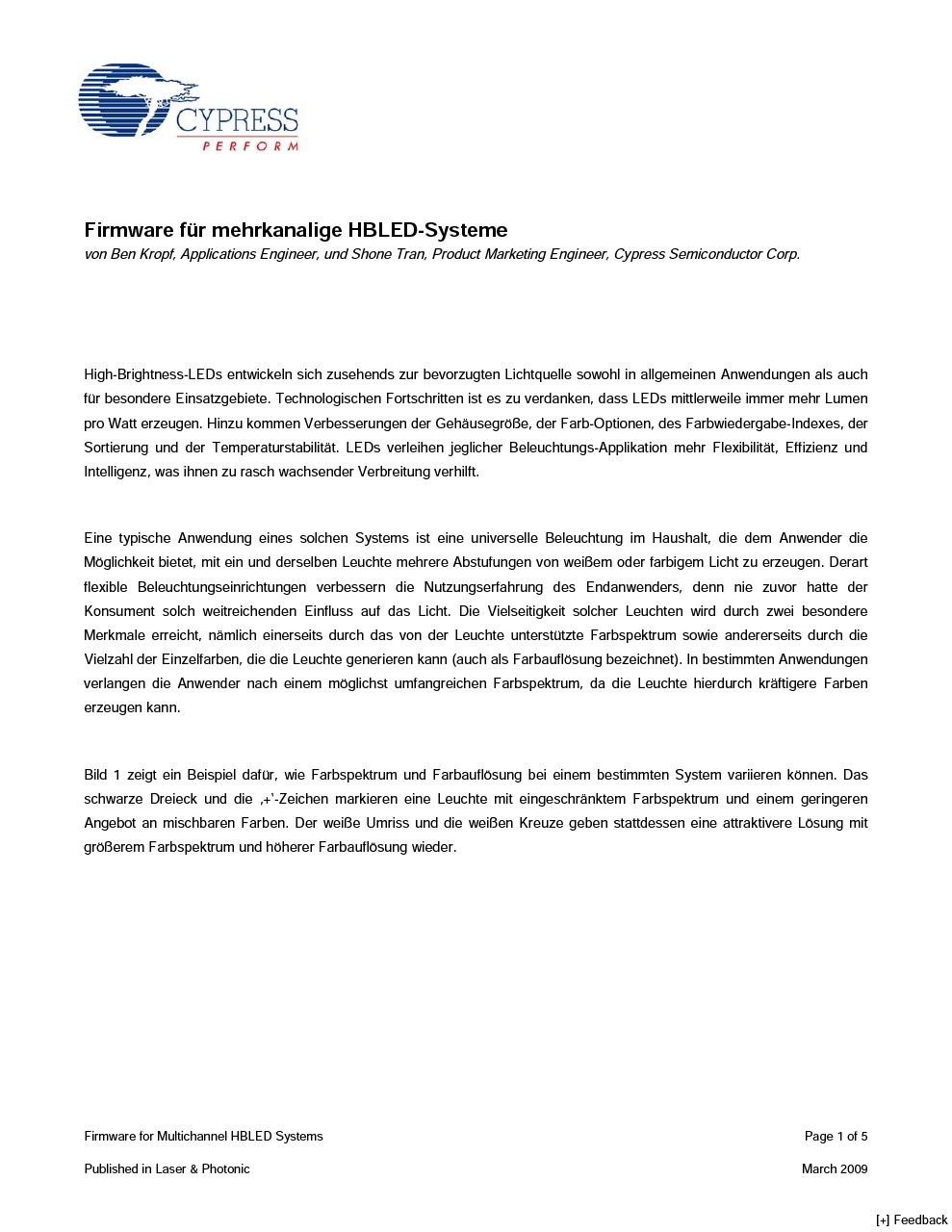 Background for thumbnail