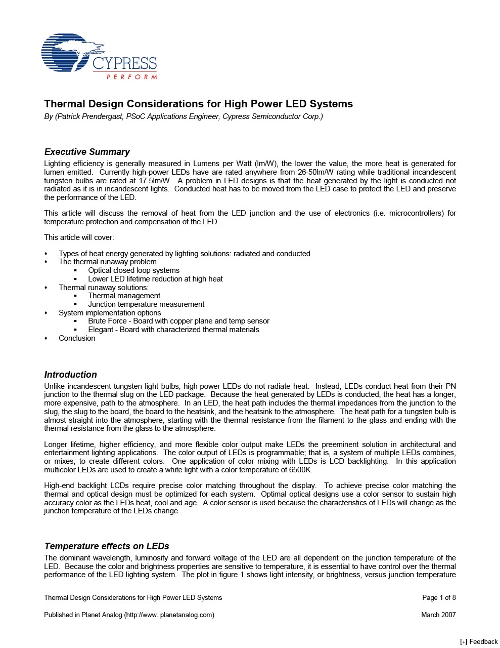 Background for thumbnail