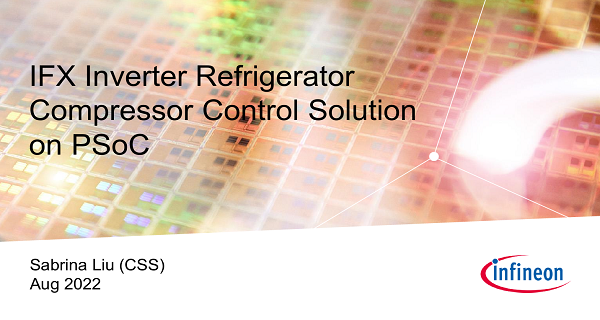 IFX Inverter Refrigerator Compressor Solution on PSOC