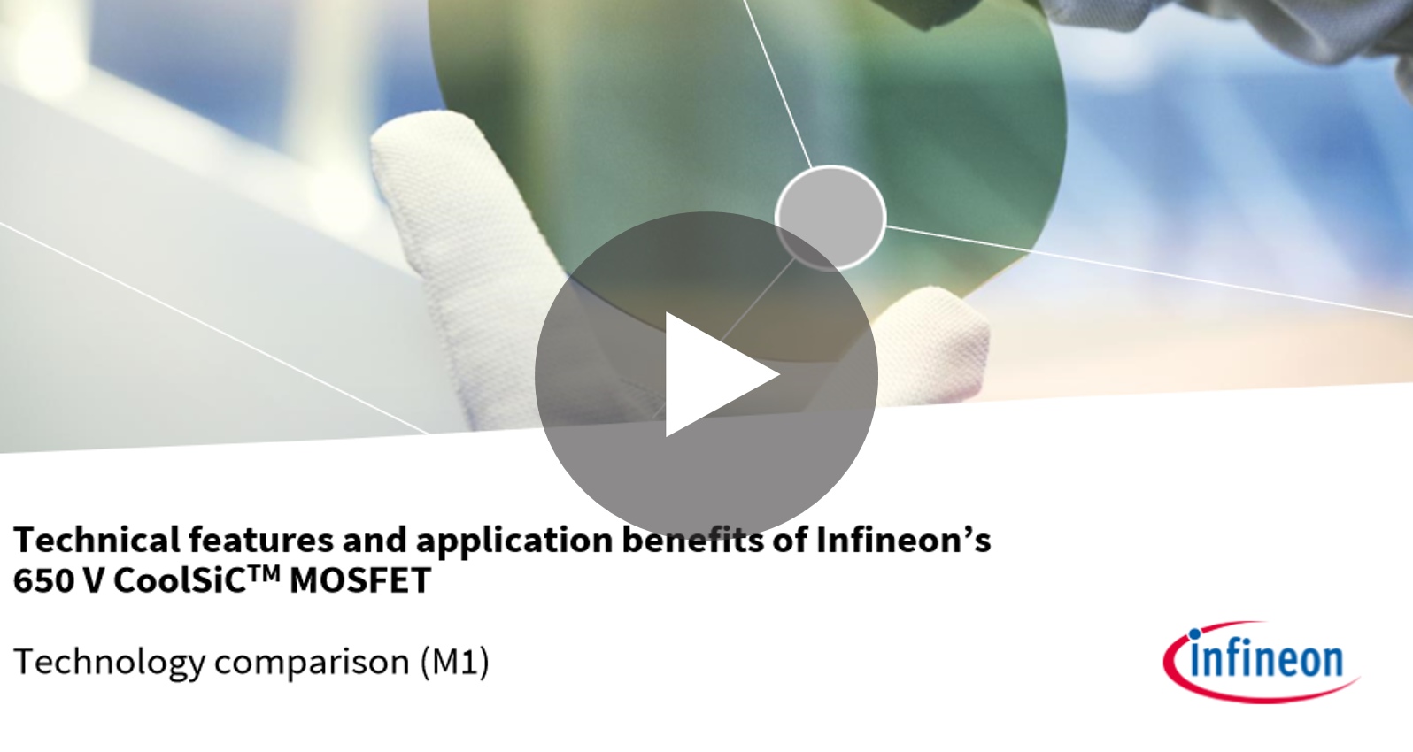 Infineon webminar 650 V CoolSiC™ MOSFET - Technology comparison (Module 1)
