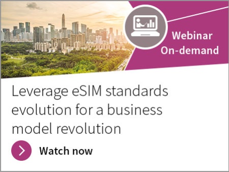 Infineon Webinar on demand Leverage eSIM standards evolution for a business model revolution
