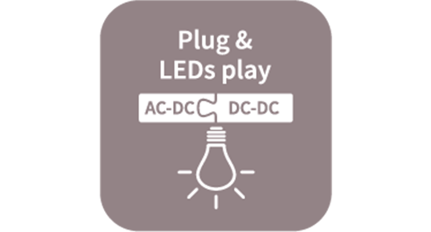 Plug and LEDs