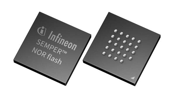 NOR flash, Infineon, SEMPER NOR flash, Industrial Drives, memory, NOR Flash Memory, motor drives