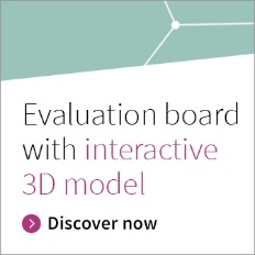 Infineon's Gallium nitride EiceDRIVER GaN gate driver IC product interactive 3D board model