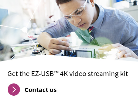 Contact us for the EZ-USB 4K video streaming kits