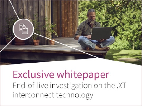 Banner for the Whitepaper-End-of-live investigation on the .XT interconnect technology
