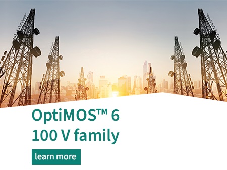 Infineon banner OptiMOS 6 100V promopage