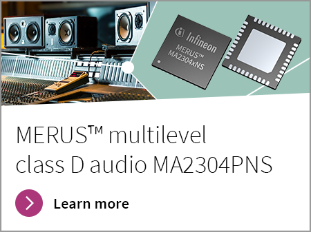 MERUS™ multilevel class D audio MA2304PNS