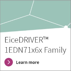 Infineon banner EiceDRIVER™200V high-side single-channel gate driver 1EDN71x6x
