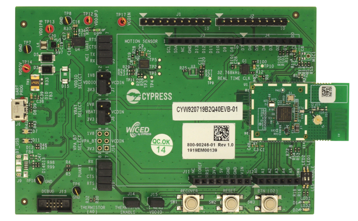 CYW920719B2Q40EVB-01 - Infineon Technologies