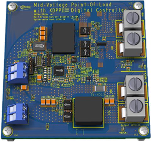 Infineon Virtual design Reference board VD_REF_XDP_48V_TP_POL