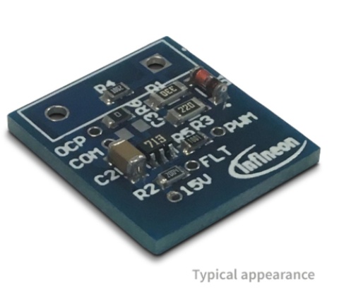 Product image for the EVAL-1ED44173 Adapter Board