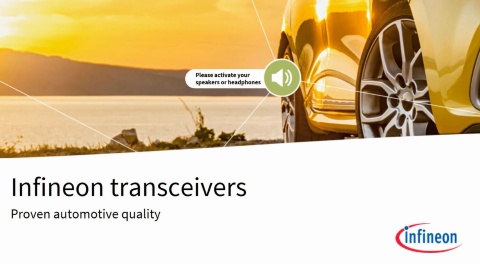 Infineon transceivers proven automotive quality