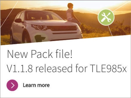 Pack file for TLE985x released